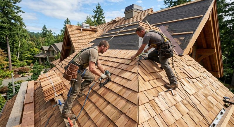Cedar Roof Installation in Glenside, PA