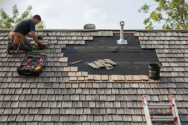 Composite Shingle Repair