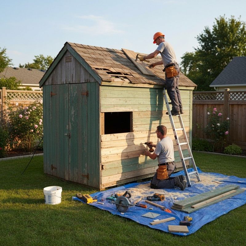Sagging Roof Repair